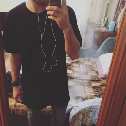 Mens Long T shirt